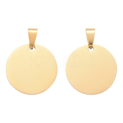Ion Plating(IP) 304 Stainless Steel Pendants STAS-I311-05A-G-1