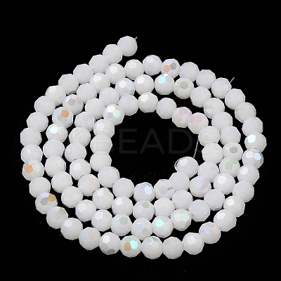 Imitation Jade Glass Beads Strands EGLA-A035-J6mm-L05-1