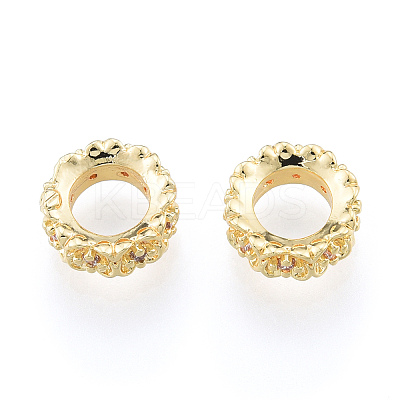 Brass Spacer Beads KK-N259-50-1