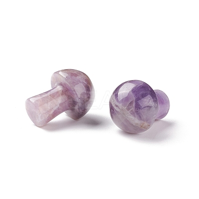 Natural Amethyst GuaSha Stone G-A205-26V-1