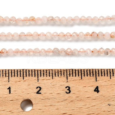 Heated Natural Citrine Beads Strands LS-G-RM2025-05A-2mm-1