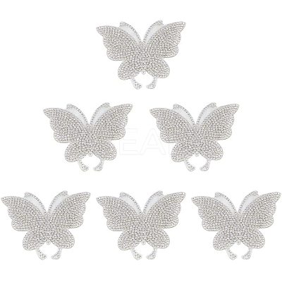 Iron On Rhinestone Glue Sheets DIY-NB0002-95-1