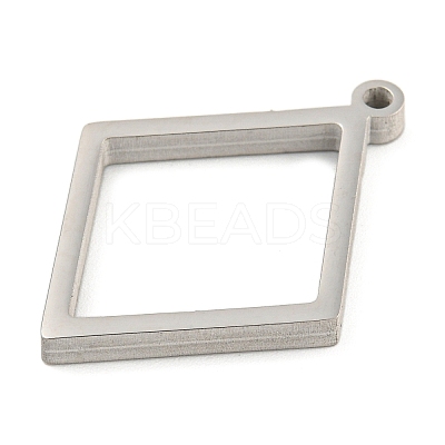 Non-Tarnish 304 Stainless Steel Laser Cut Pendants STAS-U009-03B-P-1