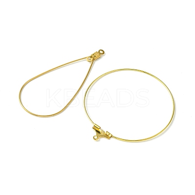 75Pcs 5 Styles 304 Stainless Steel Wire Pendants FIND-FS0002-24-1