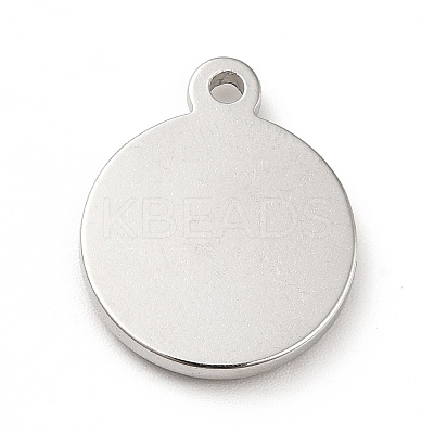 Tarnish Resistant 304 Stainless Steel Pendant Rhinestone Settings STAS-P312-13P-1