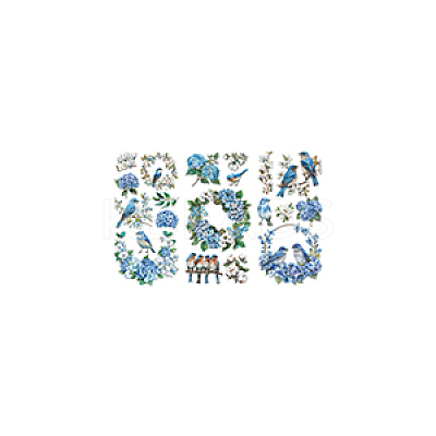3 Sheets 3 Styles PVC Waterproof Decorative Stickers DIY-WH0404-094-1
