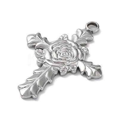 Non-Tarnish 304 Stainless Steel Pendants STAS-M323-51P-1