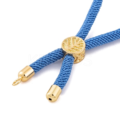 Nylon Cords Bracelet Makings Fit for Connector Charms AJEW-P116-01G-26-1