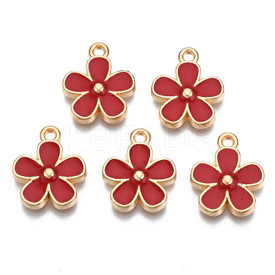 Alloy Enamel Pendants ENAM-Q446-007-RS-1