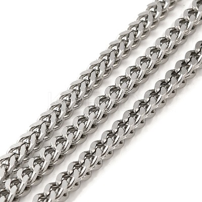 304 Stainless Steel Curb Chains CHS-C013-01B-P-1
