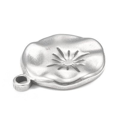 Non-Tarnish 304 Stainless Steel Pendants STAS-F287-30P-1