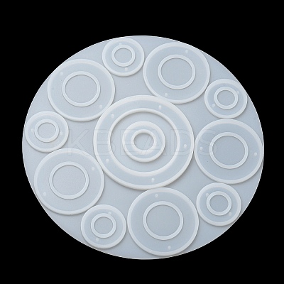DIY Round Pendant & Link Silicone Molds LS-SIMO-H013-01-1