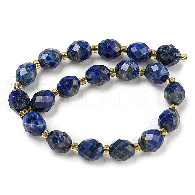 Natural Lapis Lazuli Beads Strands G-N342-51-1