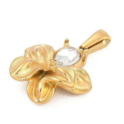 304 Stainless Steel Rhinestone Pendants LS-STAS-K291-06G-02-1