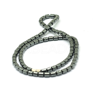 Non-Magnetic Synthetic Hematite Beaded Necklaces NJEW-E086-03-1