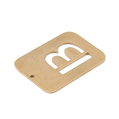 Ion Plating(IP) 304 Stainless Steel Pendants STAS-K216-49B-G-1