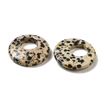 Natural Dalmatian Jasper Pendants G-T122-76J-1