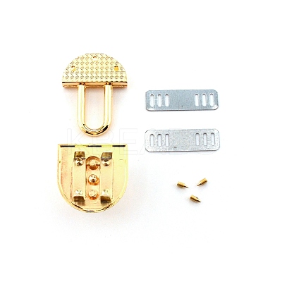 Zinc Alloy Bag Hanger for Purse Making Supplies DIY-WH0325-09LG-1
