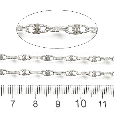 Brass Oval Link Chains CHC-B023-02P-1