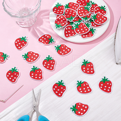 40Pcs Computerized Embroidery Cloth Iron On Patches FIND-HY0004-84-1