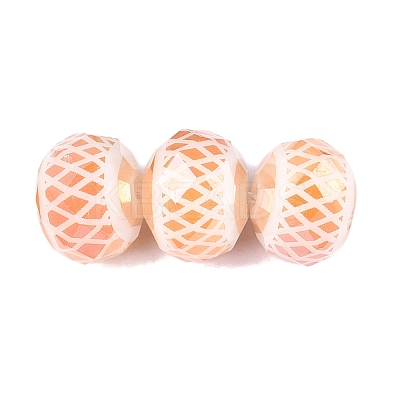 Electroplate Glass Beads EGLA-N026-01A-G01-1