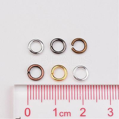 1 Box Brass Open Jump Rings KK-JP0007-6mm-1