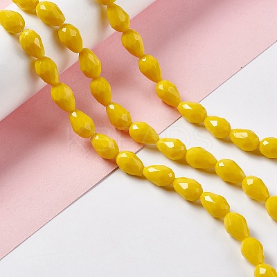 Faceted Glass Beads Strands LS-GLAA-E037-02C-1