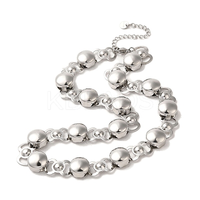Non-Tarnish Handmade 304 Stainless Steel Necklaces NJEW-Q333-02A-01-1