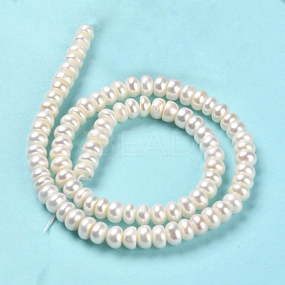 Natural Cultured Freshwater Pearl Beads Strands PEAR-J007-08-1