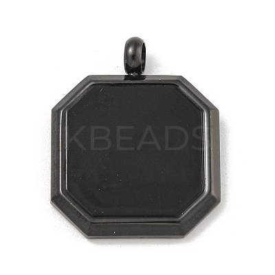 304 Stainless Steel Pendants STAS-F307-16EB-1