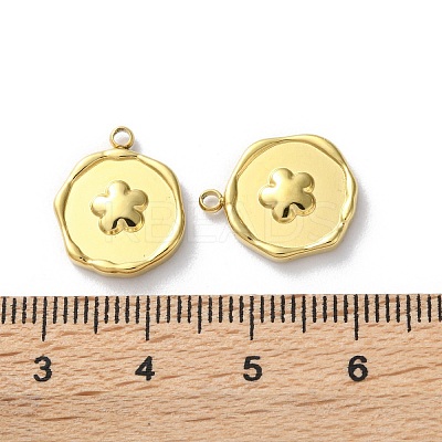 Ion Plating(IP) 304 Stainless Steel Pendants STAS-Z099-01G-03-1