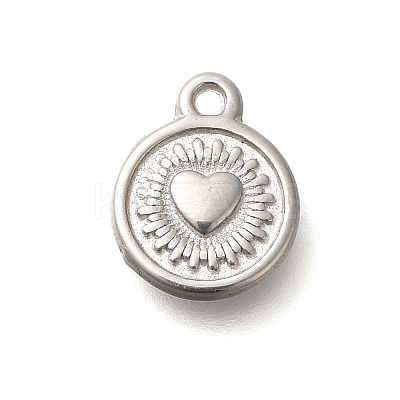 Anti-Tarnish 304 Stainless Steel Charms STAS-I321-05P-1