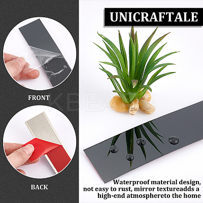Stainless Steel Self-Adhesive Flexible Molding Trim FIND-WH0290-42B-EB-1
