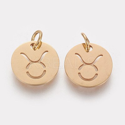 Ion Plating(IP) 304 Stainless Steel Pendants A-STAS-Q201-T445-2G-1