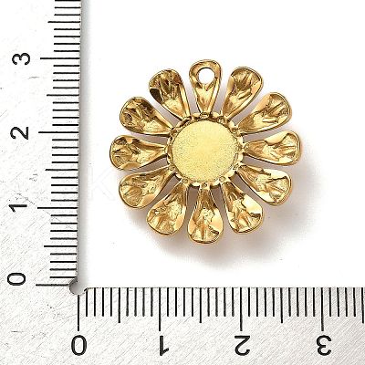 Opalite Flower Pendants STAS-R009-05G-03-1
