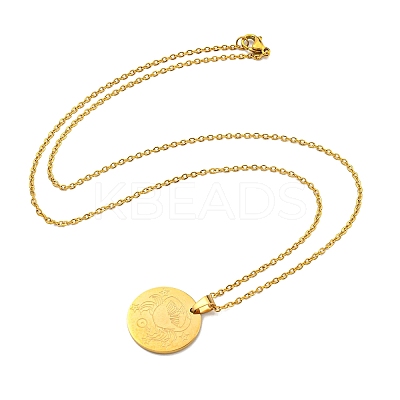 Constellation Pendant Necklaces LS-NJEW-S422-04G-04-1