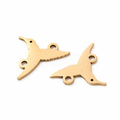 201 Stainless Steel Connector Charms STAS-K251-086G-1