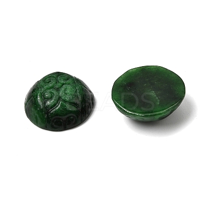 Natural Myanmar Jade Dyed Cabochons G-Z162-08-1