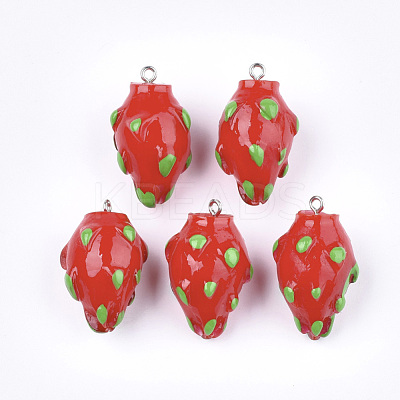Resin Pendants RESI-T028-44-1