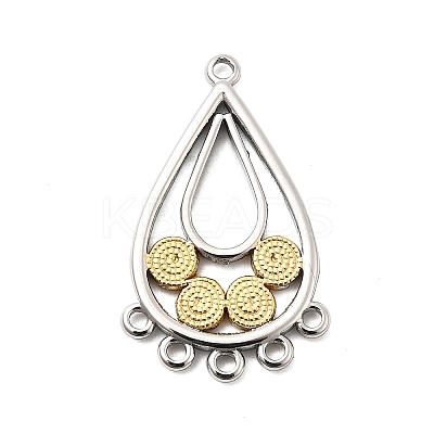 Ion Plating(IP) 304 Stainless Steel Chandelier Component Links STAS-Q350-03GP-1