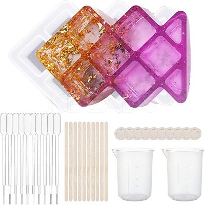 DIY Lipstick Storage Box Silicone Molds Kits DIY-OC0002-91-1