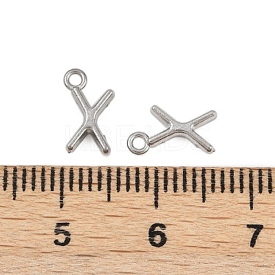 304 Stainless Steel Charms STAS-G356-08P-X-1