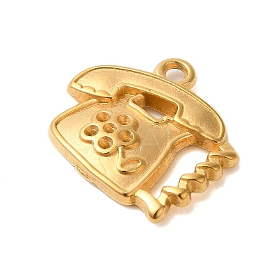 Ion Plating(IP) 304 Stainless Steel Pendant Rhinestone Settings STAS-N103-40G-1