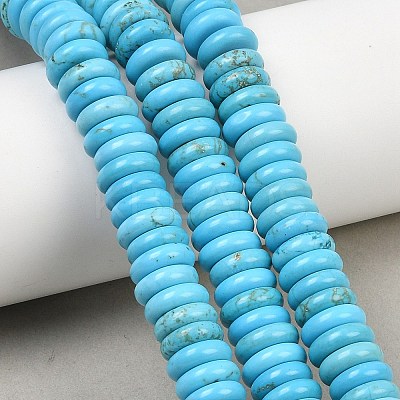 Natural Magnesite Beads Strands G-Z143-H01-05C-1