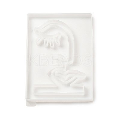 Abstract Art Human Face Display Decoration DIY Silicone Molds LS-SIMO-C011-02-1