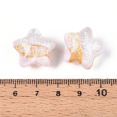 Transparent Resin Enamel Beads RESI-N043-02A-1