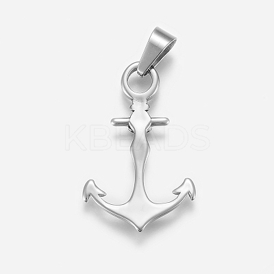 304 Stainless Steel Pendants X-STAS-F158-09AS-1