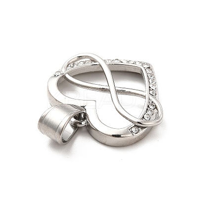 304 Stainless Steel Pendants STAS-K243-21P-1