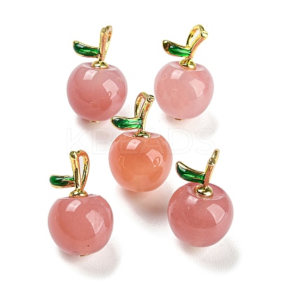 Natural Agate Pendants X-G-P509-05G-1