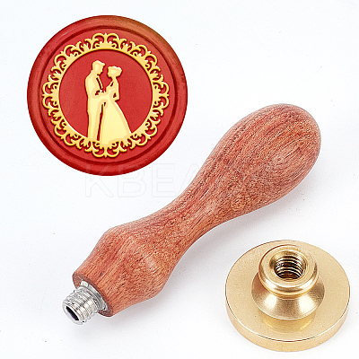 Wax Seal Stamp Set AJEW-WH0208-1155-1